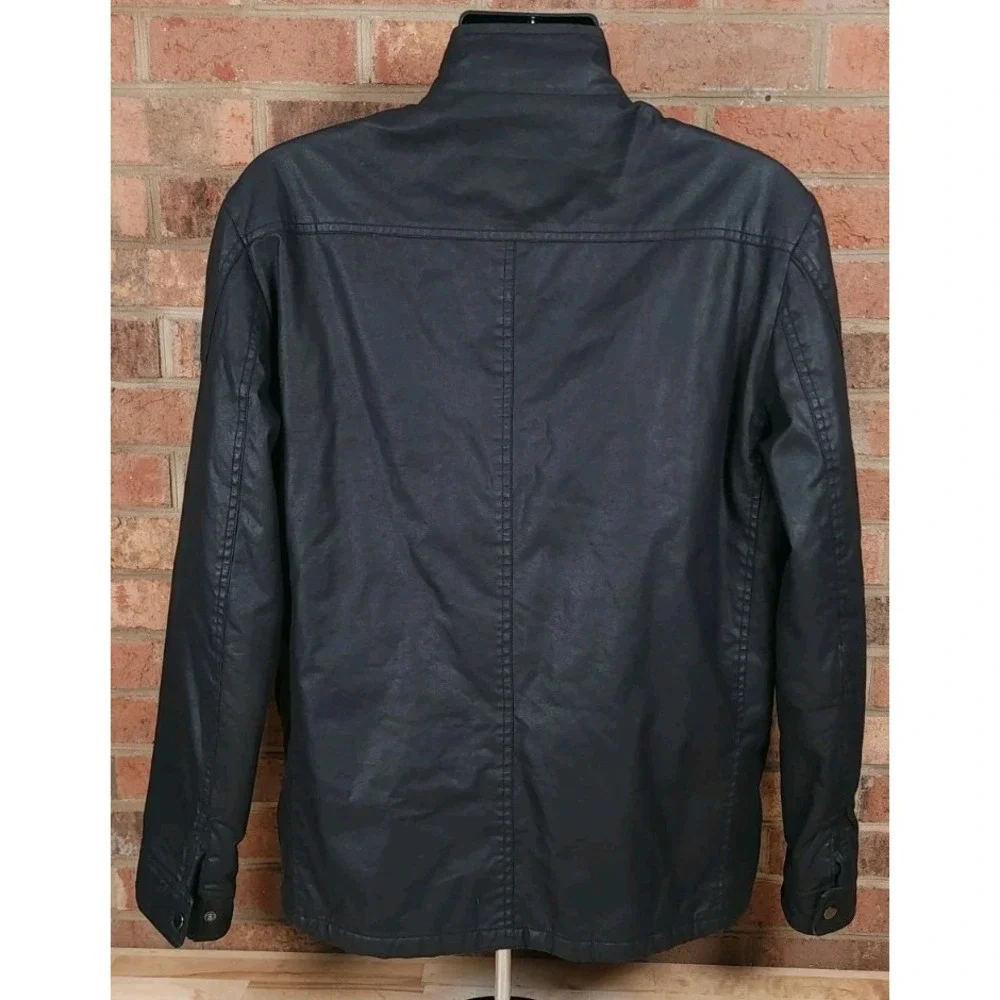 J. Crew Hayes Waxed Canvas Chore Field Military Jacket Coat Thinsulate Size L